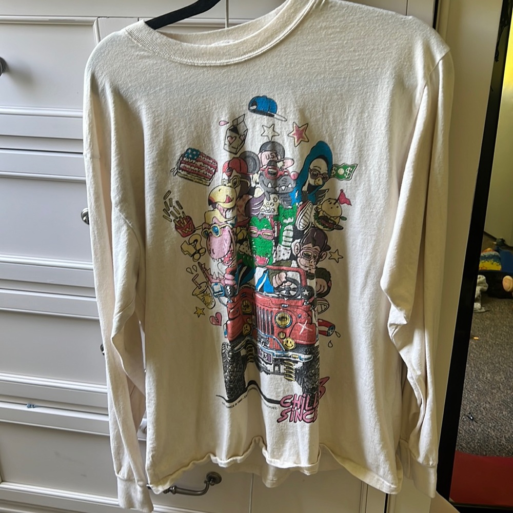 Brandy Melville john galt vintage long sleeve oversized